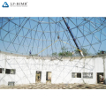 Salón de conferencias de estructura de acero con vidrio templado de cúpula de vidrio para el diseño del salón de conferencias